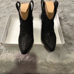 Jessica Simpson Black Women's Boots